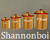 Christmas Canisters