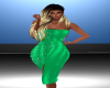 Las Vegas Green Skirt