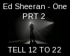 Ed Sheeran - One PRT2