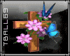 cross w/butterfly&flower