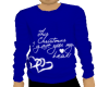 Blue Christmas Swetshirt