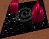 Black-Pink Chillout Rug
