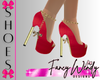 Icon Scarlet/Gold Heels