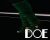 [d0e] Emerald Heel Boots