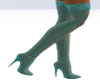 Love&Lace boots teal