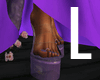 Purple n Gold Heels