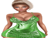Green RLL Party Dress