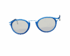 Eyeglass blue