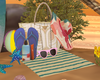 BR Beach Blanket w/ Stuf