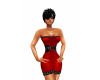 MDF Red Mini Dress