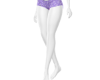 purple shortshorts