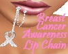 BC Awareness Lip Chain