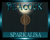 (SL) Peacock Wall Sconce
