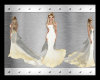 Gold/White Wedding Dress