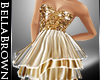 BB Gold Sequin Dress