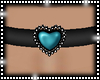 Rach*Blue Heart Collar