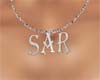 (SR)Name necklace Sar