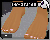 ~DC) Dainty &Pink Feet M