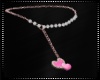 Pink Watermelon Necklace