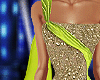 !Mia Green Neon Cape