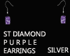 ST DIAMOND PURPLE SILVER