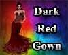 Dark Red Gown