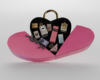 Pink Heart Clutch Box O