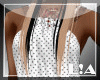 L!A dress dots wht