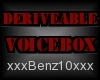 ^Deriveable Voicebox