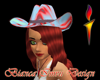 BID Flame Cowgirl Hat