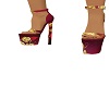 golden rose heels