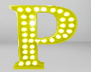 Yellow Letter P