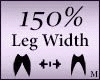 Leg thigh Scaler 150%