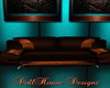 TURQUOISE LOUNGE COUCH