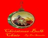 christmas bulb chair