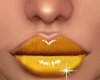 Yellow Lips + Piercing