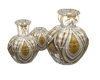 Glowing Gold Vases