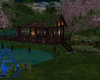 Romantic lake house