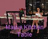 HL Mauve Kitchen Table
