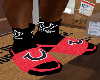 TruReligion Red Slides