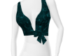 teal bow top