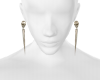Spiky Skull Earrings