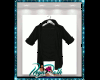 *D* Black Open Shirt