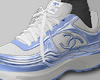 Shoe Cc White x Blue
