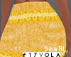 Knit 90s Skirt - Yellow