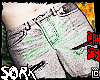 Shorts jeans + tattoo
