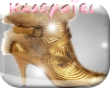 [KN]Gold boots