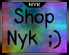 Nyk's Shop Sticker