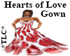*TLC*Hearts of Love Gown