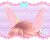 [L] Cream  Bunny Ears